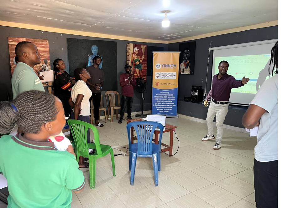 Youth entrepreneurs at Yinnoh